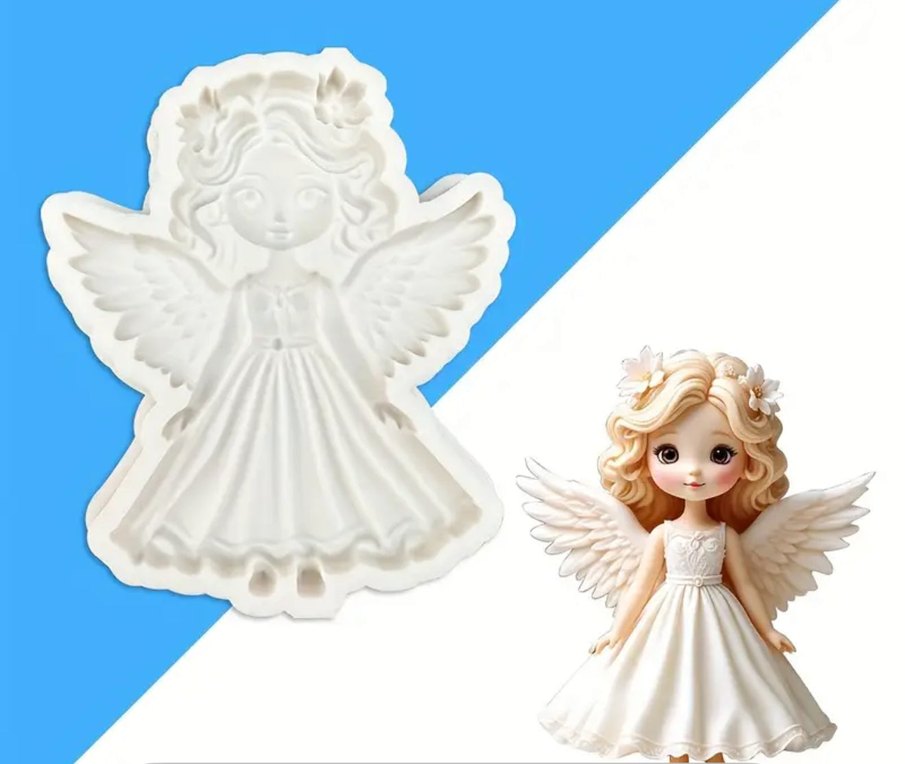 Molde de Silicón Ángel de la Guarda