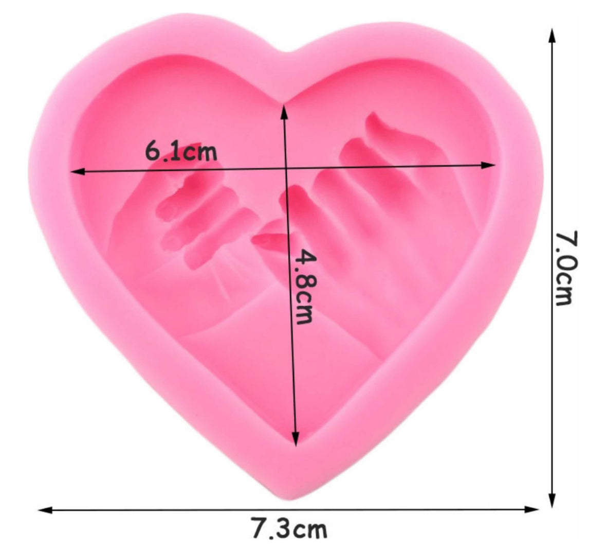 Molde de Silicón Paquete Amor, Love, Boda, San Valentín2 Pzas