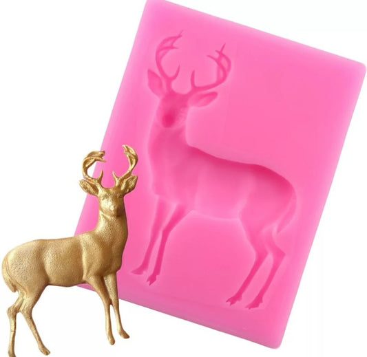 Molde de Silicón Reno Navidad
