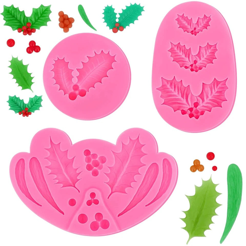 Paquete de Hojas y Flores de Noche Buena, Navidad