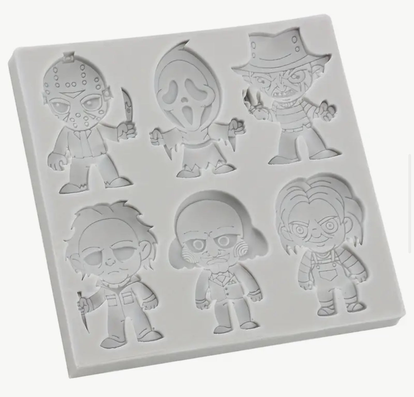 Molde de Silicón Halloween Terror