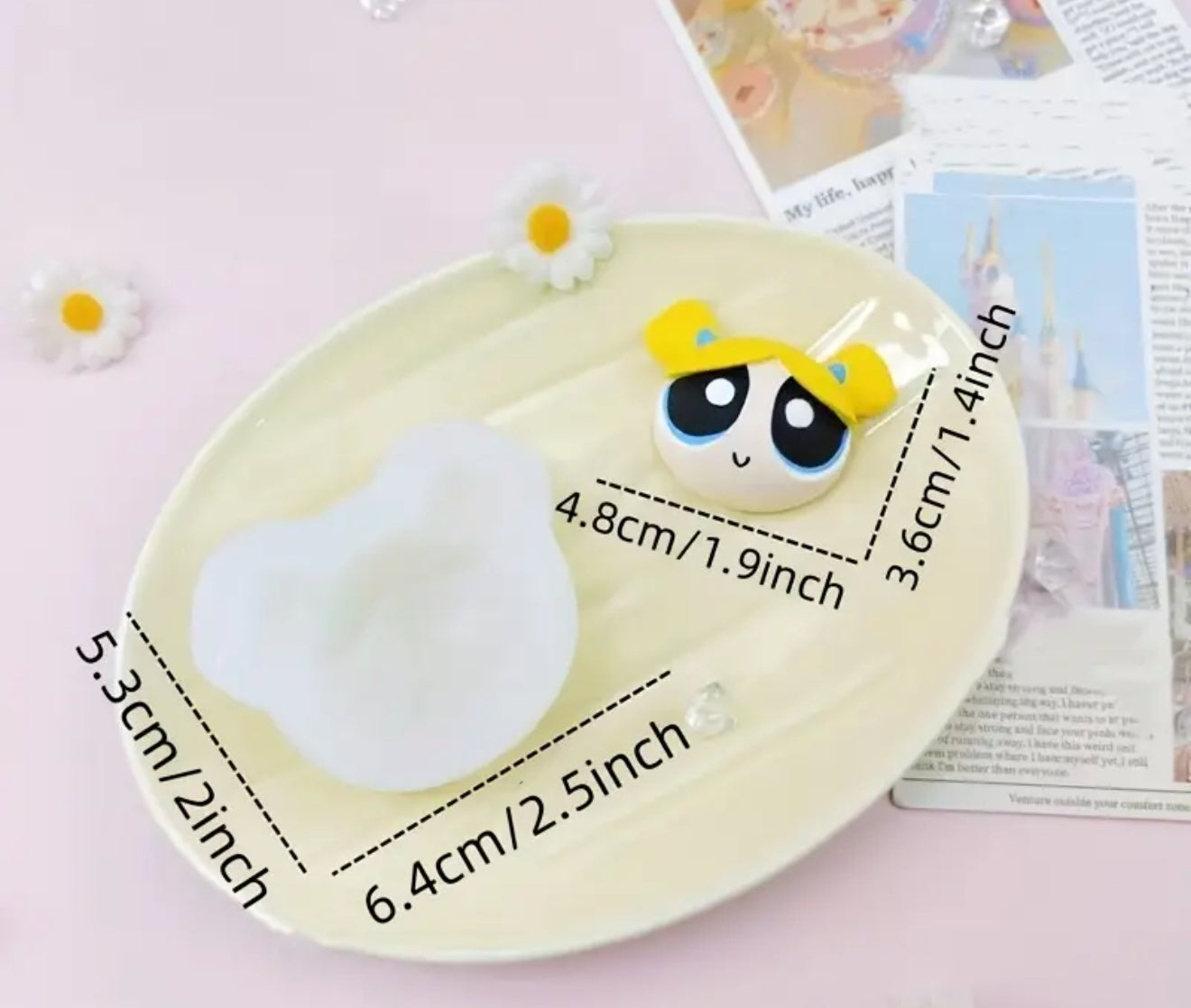 Molde de Silicón Chicas Súper Poderosas 3 pzas