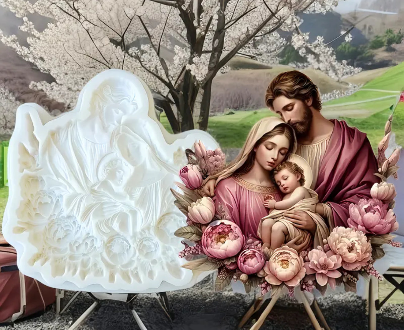 Molde de Silicón Sagrada Familia