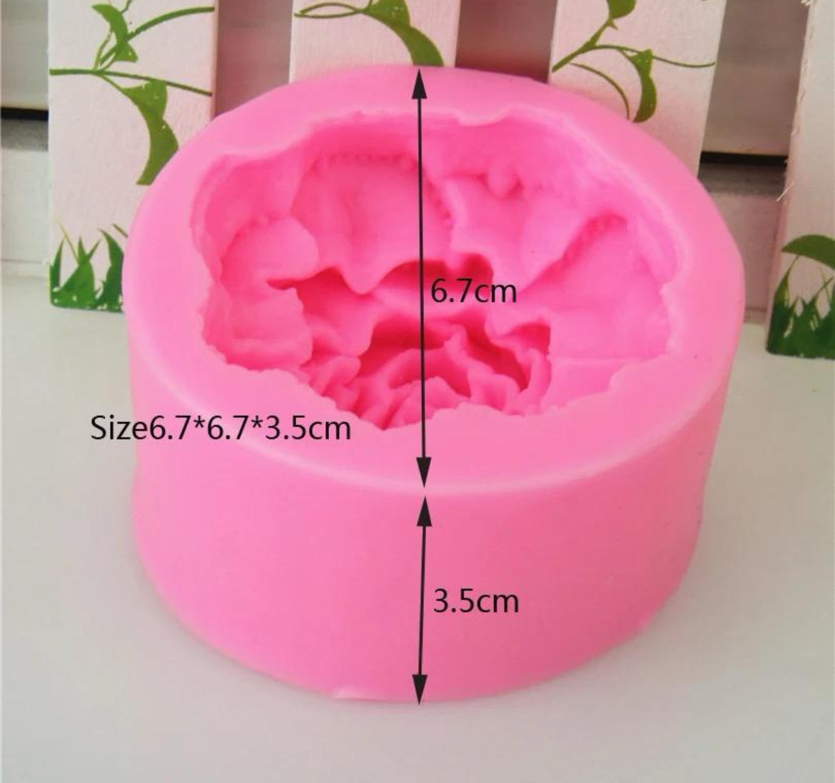 MOLDE DE SILICÓN CEMPASÚCHIL 3d