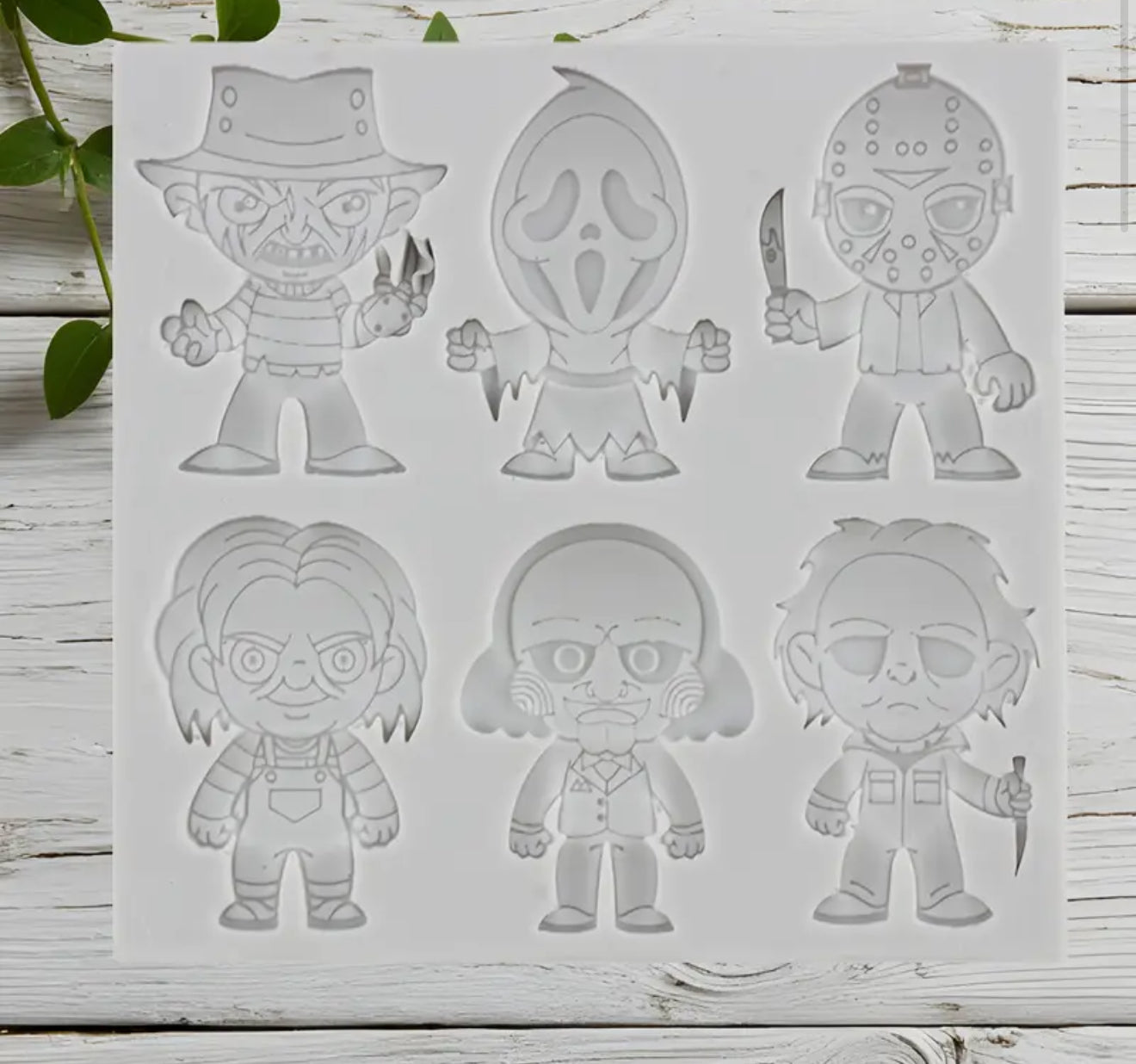 Molde de Silicón Halloween Terror