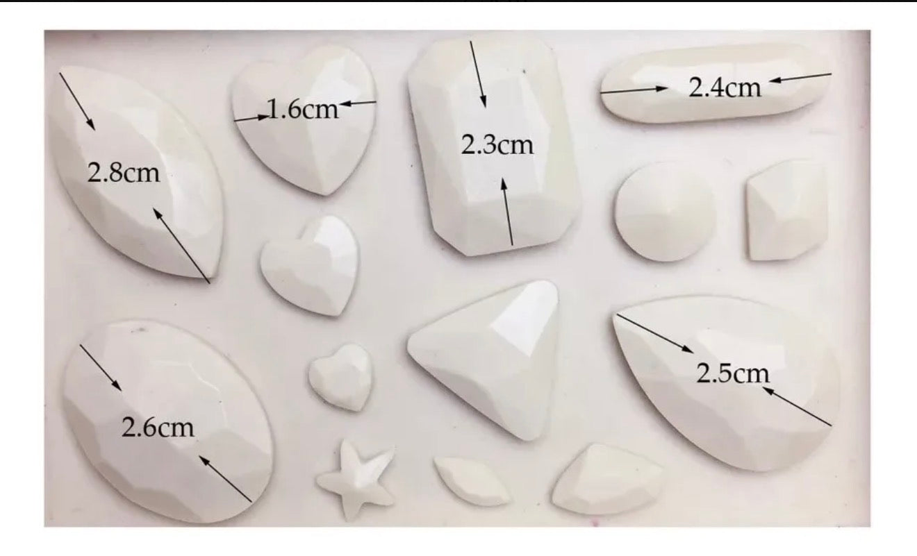 MOLDE DE SILICÓN JOYAS