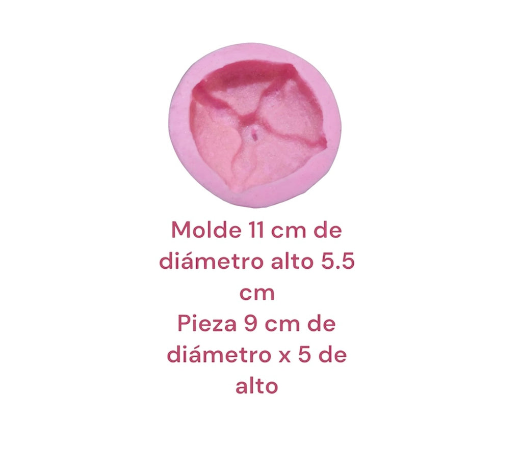 MOLDE DE SILICÓN PAN DE MUERTO TAMAÑO REAL DÍA DE MUERTOS OFRENDA