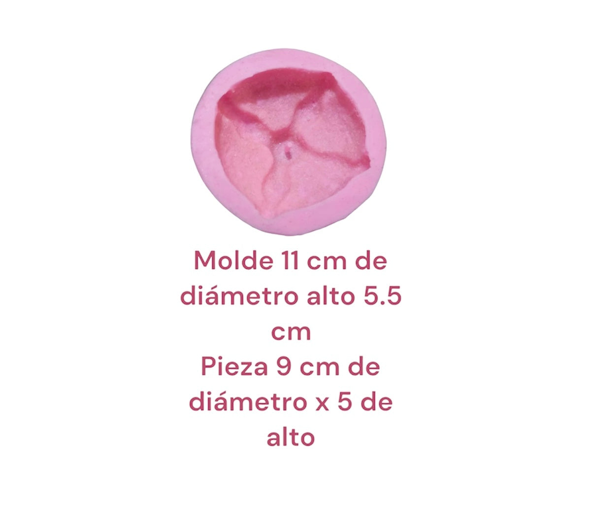 MOLDE DE SILICÓN PAN DE MUERTO TAMAÑO REAL DÍA DE MUERTOS OFRENDA