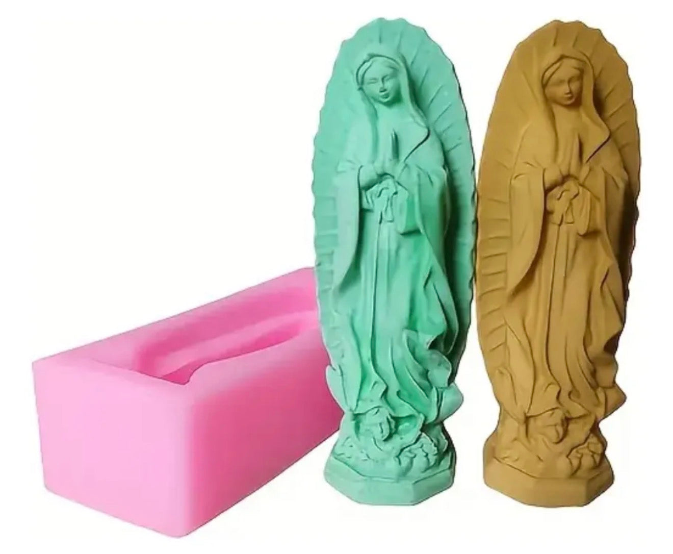 Molde de Silicón Virgen María Guadalupe