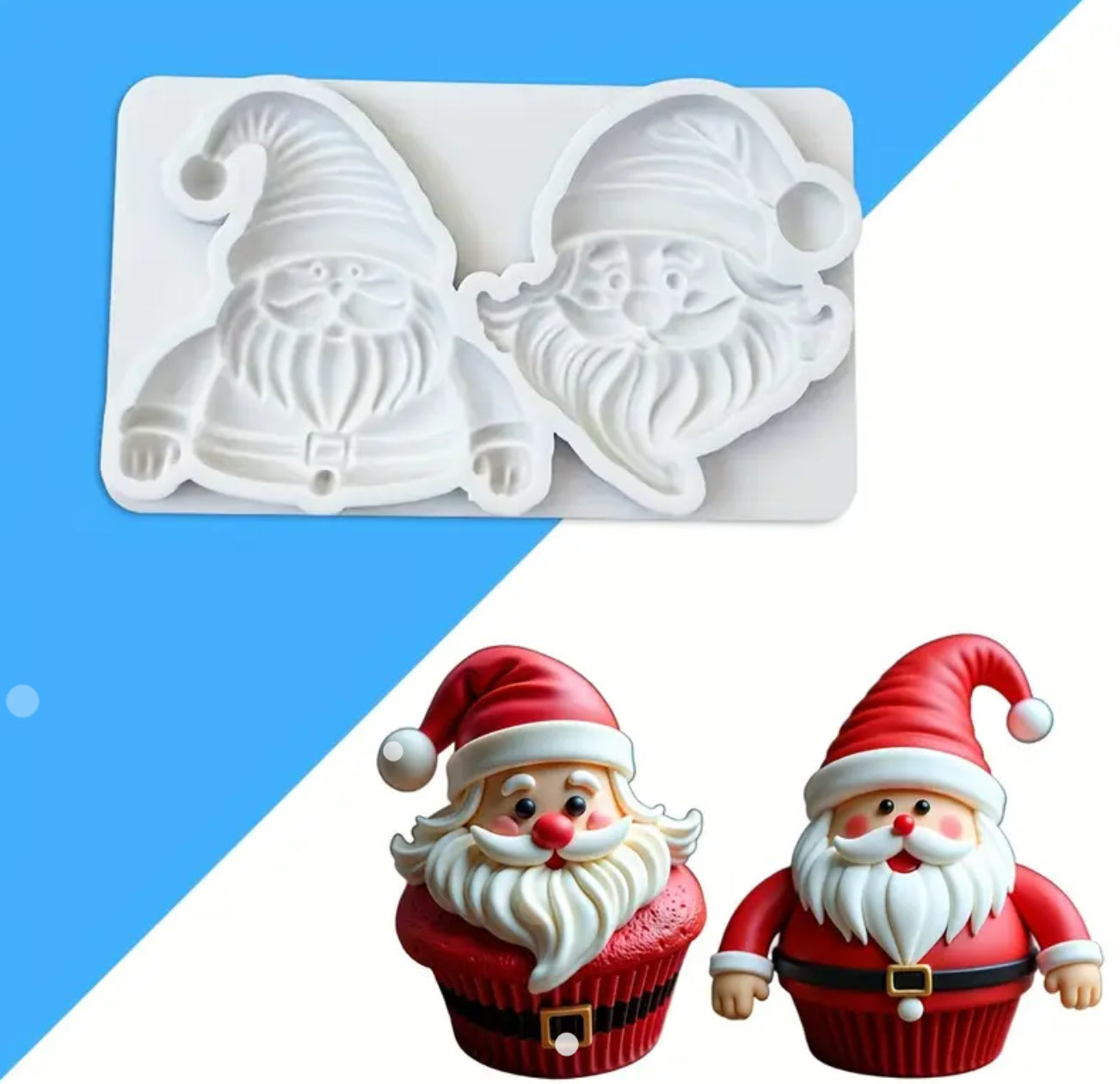 Molde de Silicón Santa Claus