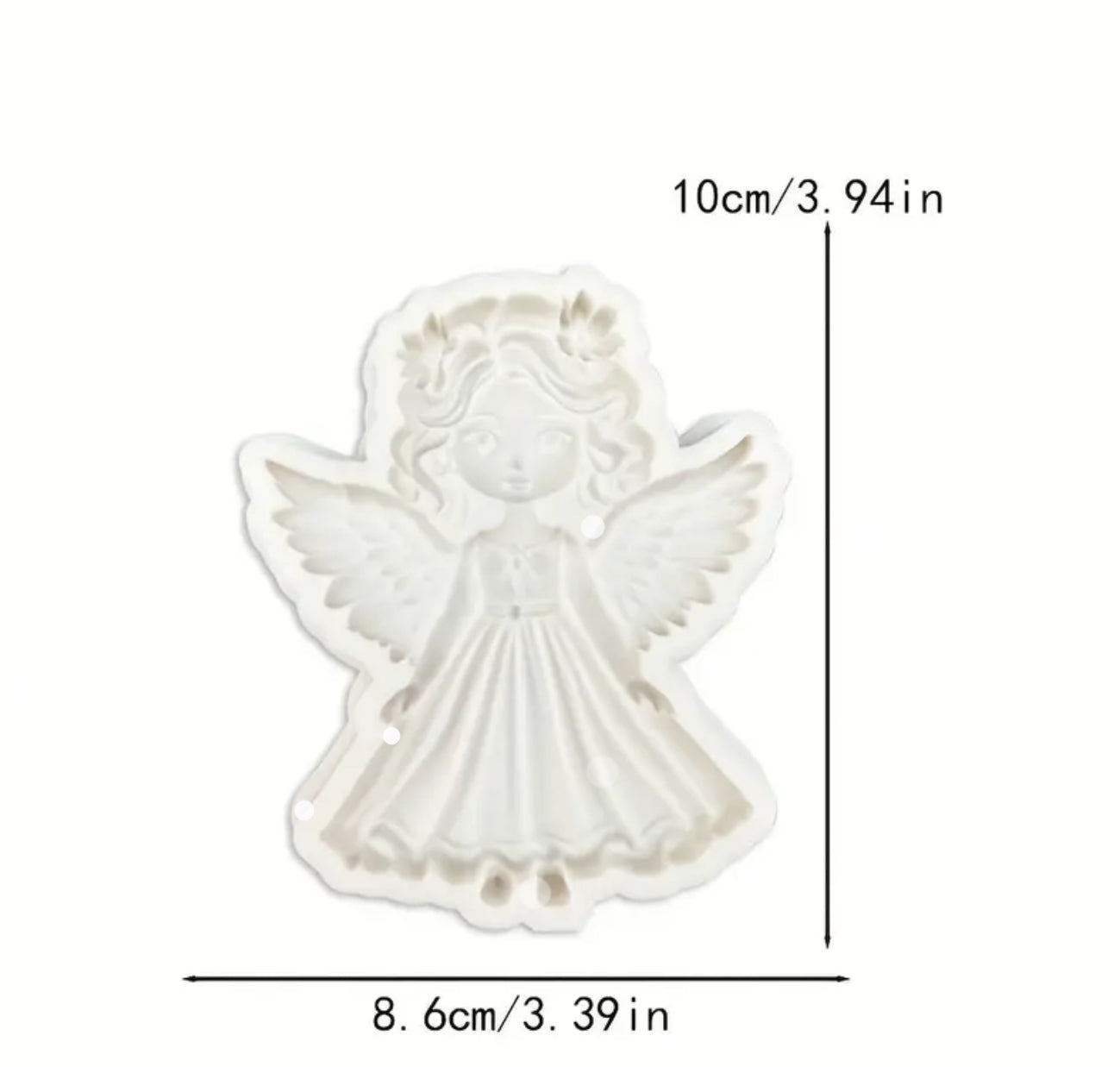 Molde de Silicón Ángel de la Guarda