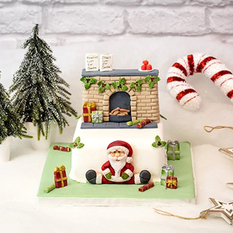 Molde de Silicón Santa Claus Gde