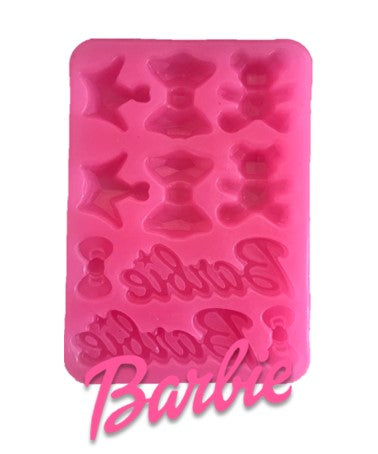 MOLDE DE SILICON BARBIE MOÑOS Y LETYRAS