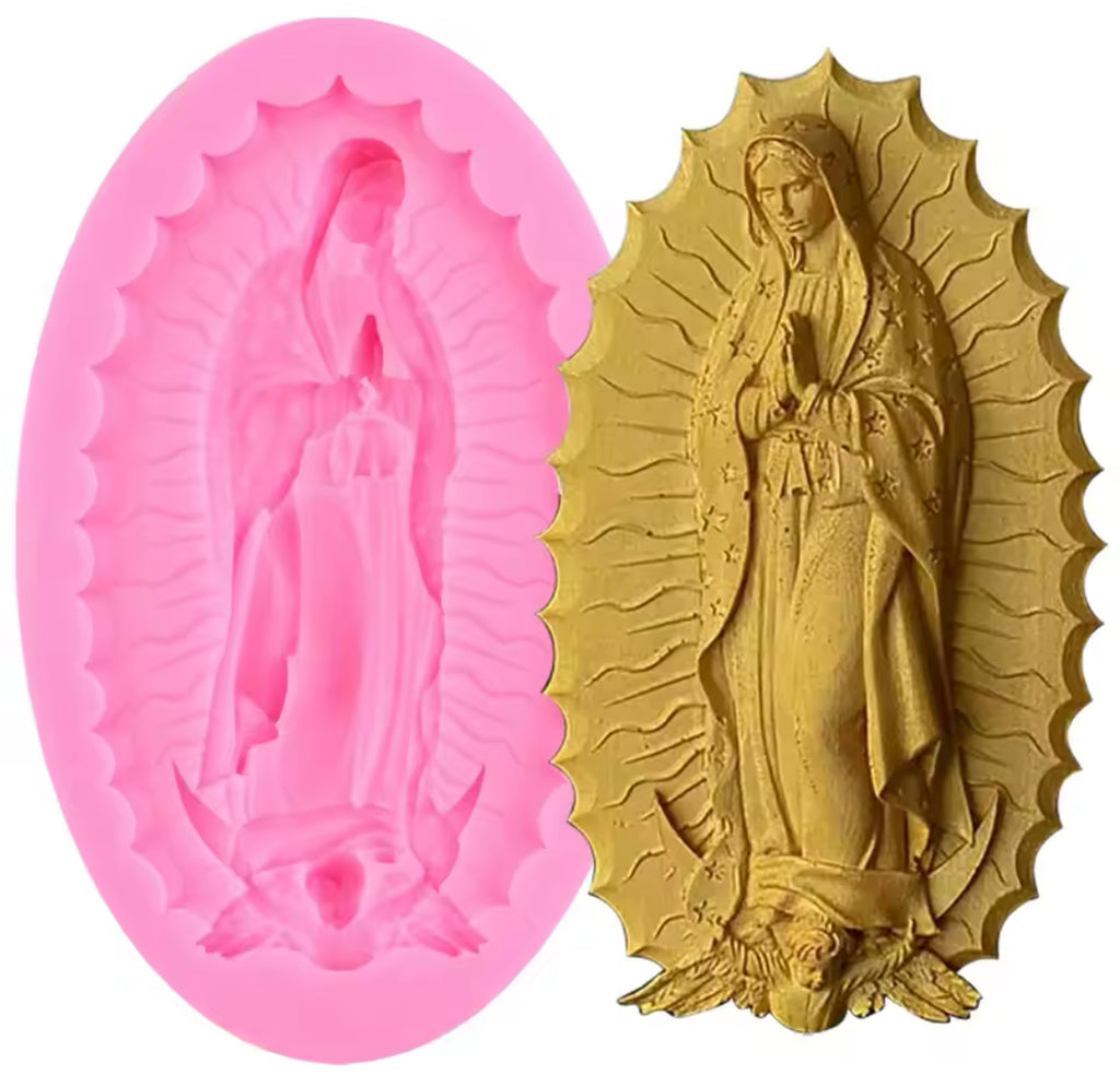 Molde de Silicón Virgen de Guadalupe