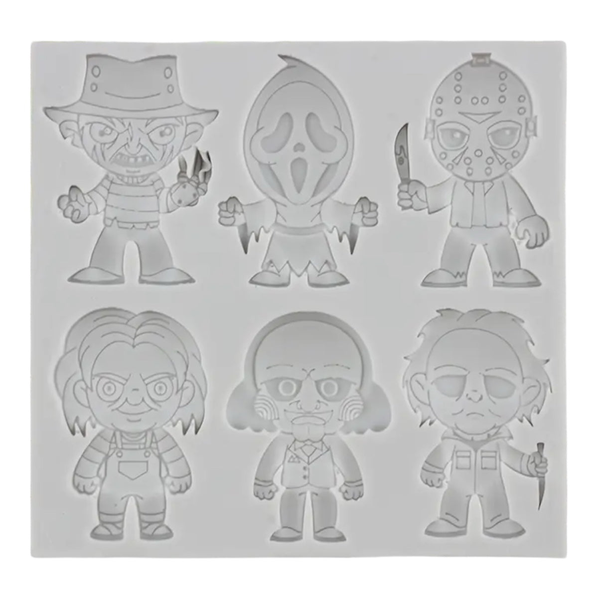 Molde de Silicón Halloween Terror