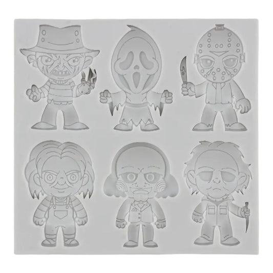 Molde de Silicón Halloween Terror