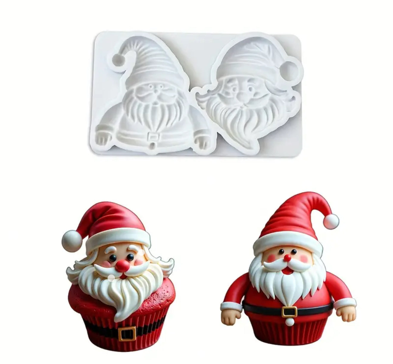 Molde de Silicón Santa Claus