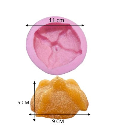 MOLDE DE SILICÓN PAN DE MUERTO GIGANTE