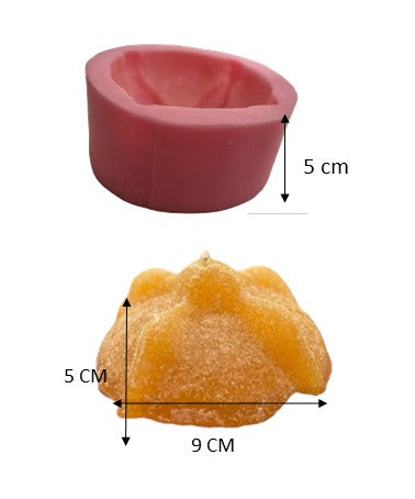 MOLDE DE SILICÓN PAN DE MUERTO GIGANTE