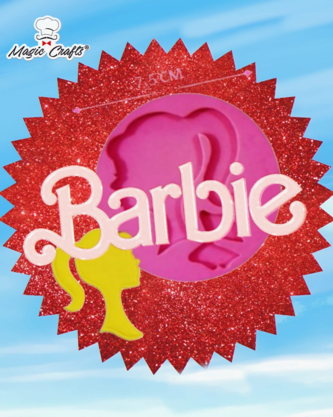 MOLDE DE SILICON BARBIE SILUETA
