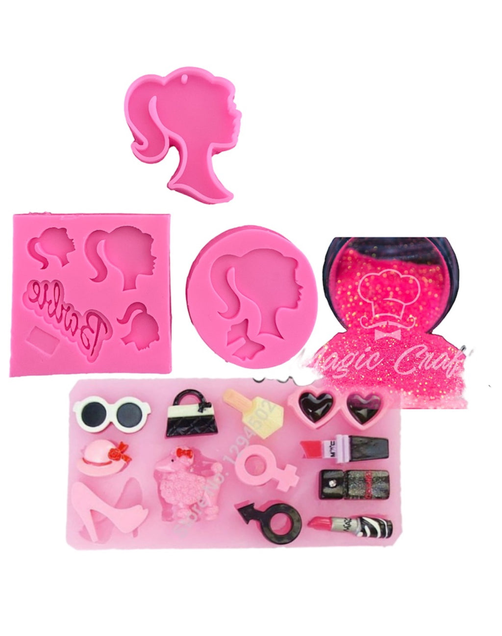 Paquete Barbie Fashion Moda 5 Piezas