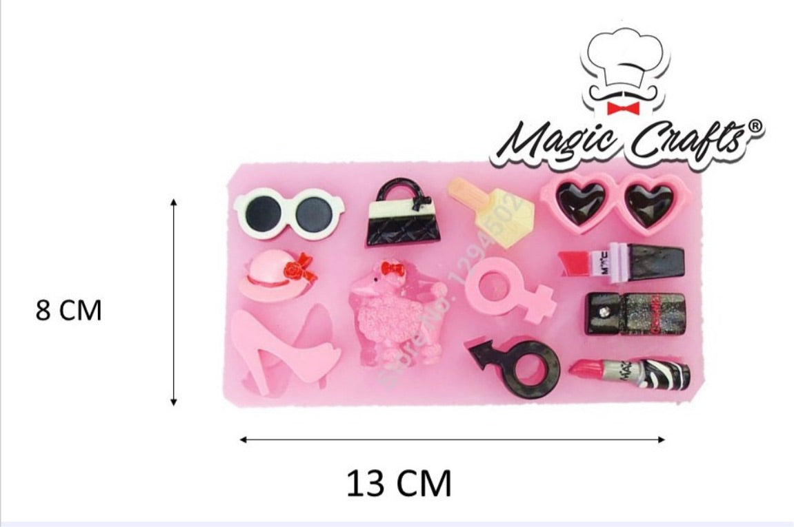 Paquete Barbie Fashion Moda 5 Piezas