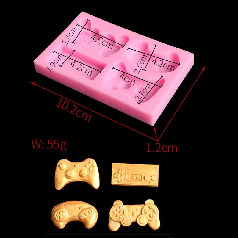 MOLDE DE SILICÓN CONTROLES VIDEOJUEGOS
