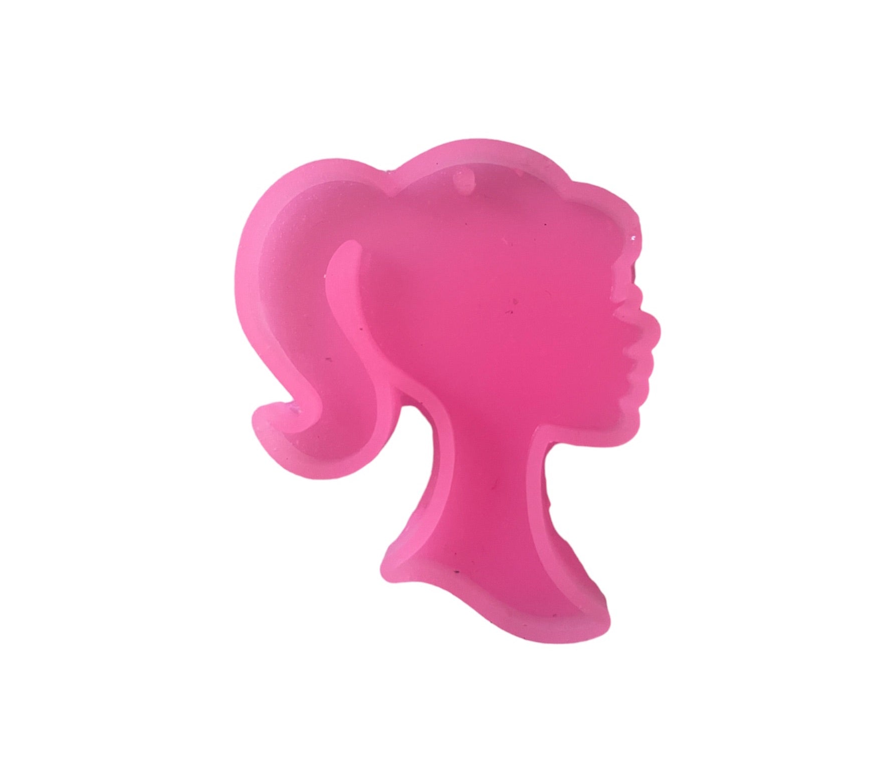 MOLDE DE SILICÓN LLAVERO DE BARBIE