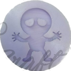 Molde de silicon momia