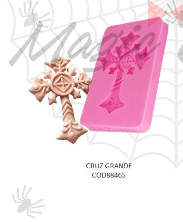 Molde de silicon cruz gde