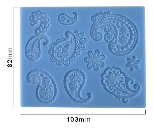 MOLDE DE SILICON MANDALAS