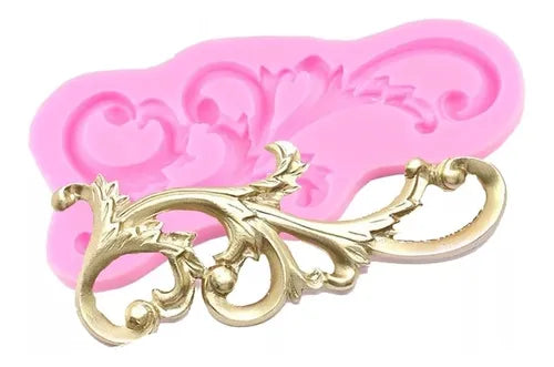 MOLDE DE SILICON APLICACION VINTAGE