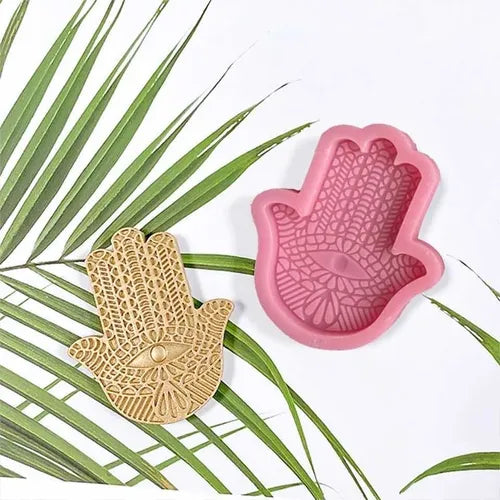 MOLDE DE SILICON MANO DE FATIMA