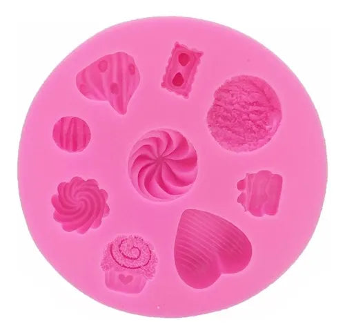 MOLDE DE SILICON POSTRES