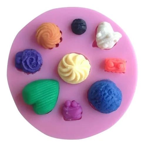 MOLDE DE SILICON POSTRES