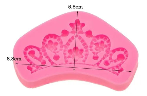 MOLDE DE SILICON CORONA MEDIANA