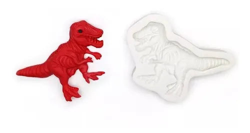 MOLDE DE SILICON DINOSAURIO  T REX