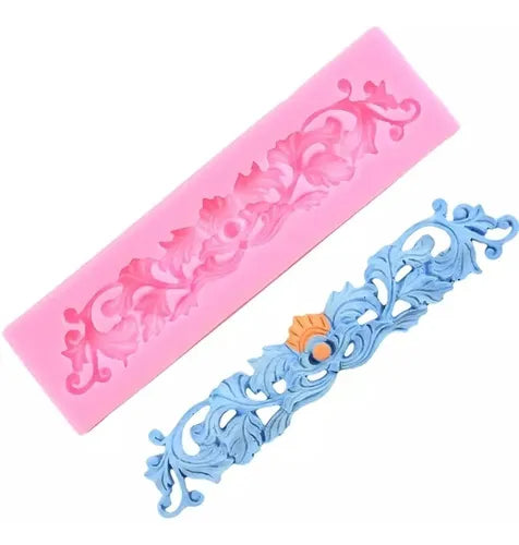 MOLDE DE SILICON APLICACION VINTAGE