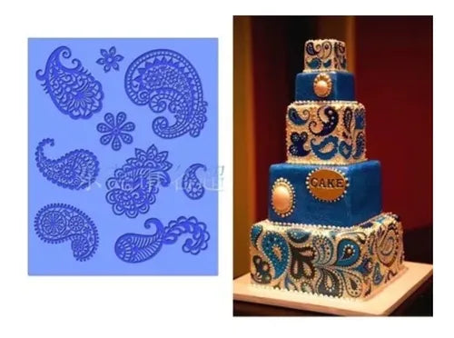 MOLDE DE SILICON MANDALAS