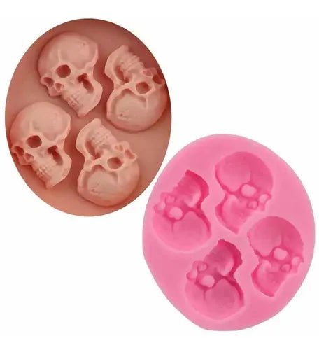PAQUETE MOLDE DE SILICON HALLOWEN