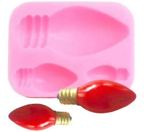 MOLDE DE SILICON NAVIDAD FOQUITOS X 3