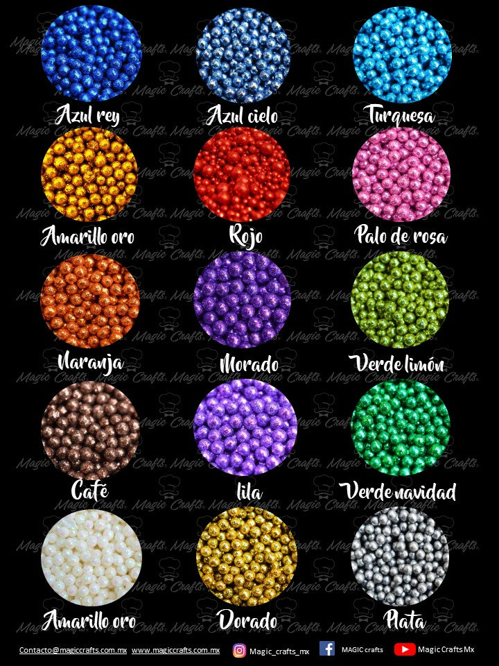 PERLAS DIAMANTADAS