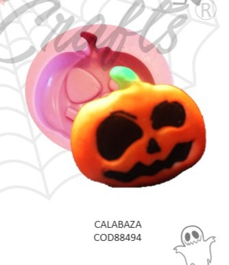 Molde de silicon calabaza