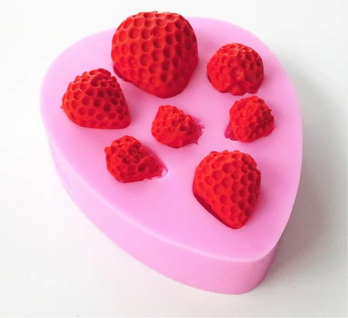 MOLDE DE SILICÓN FRESAS