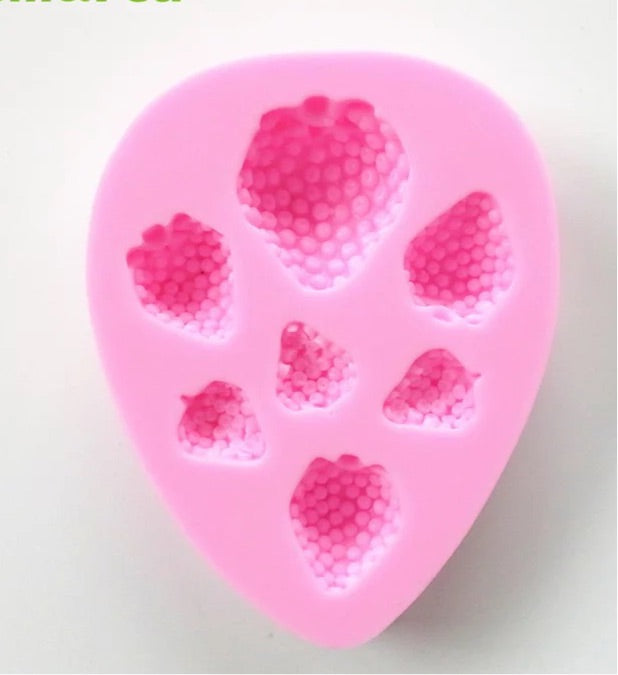 MOLDE DE SILICÓN FRESAS