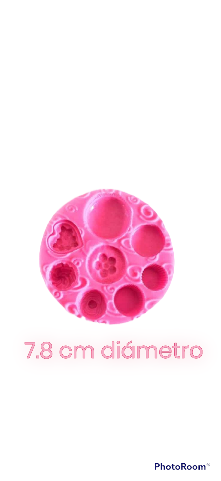 MOLDE DE SILICÓN MACARRONES Y CUPCAKES