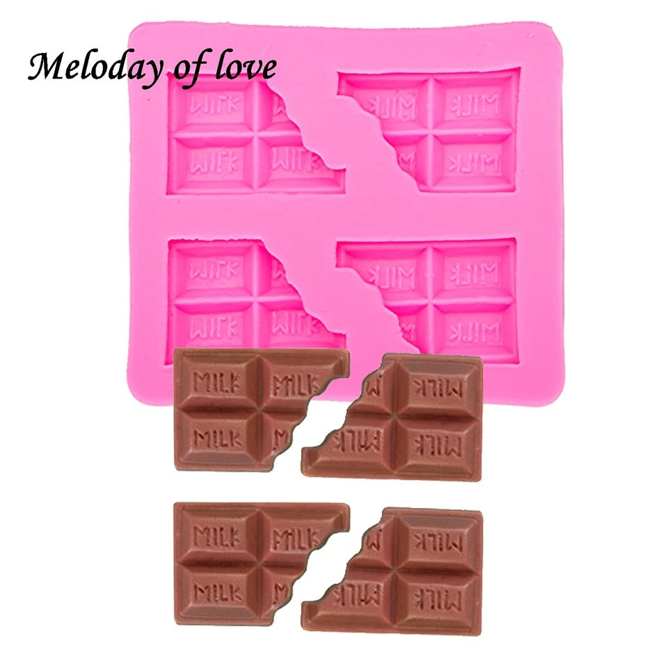 MOLDE DE SILICÓN CHOCOLATE MORDIDO