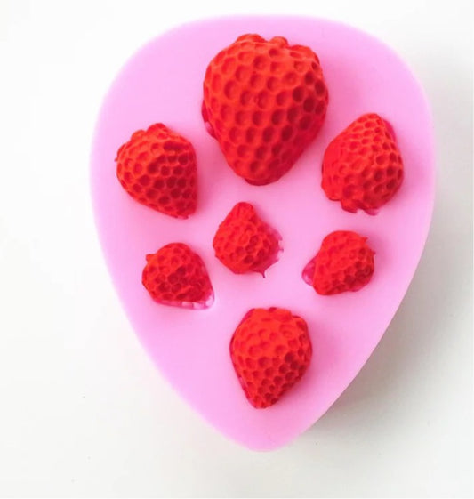 MOLDE DE SILICÓN FRESAS