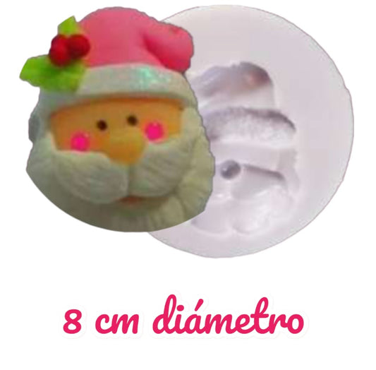 MOLDE DE SILICÓN CARA DE SANTA
