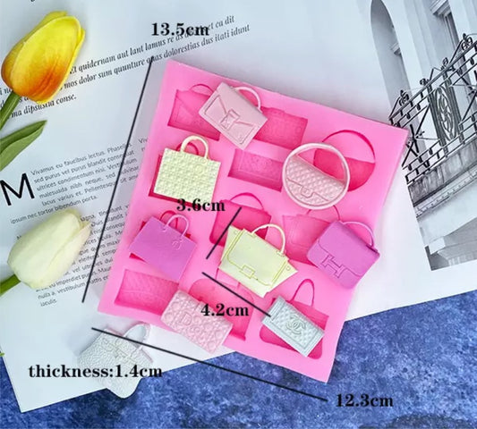 MOLDE DE SILICÓN BOLSAS X 11